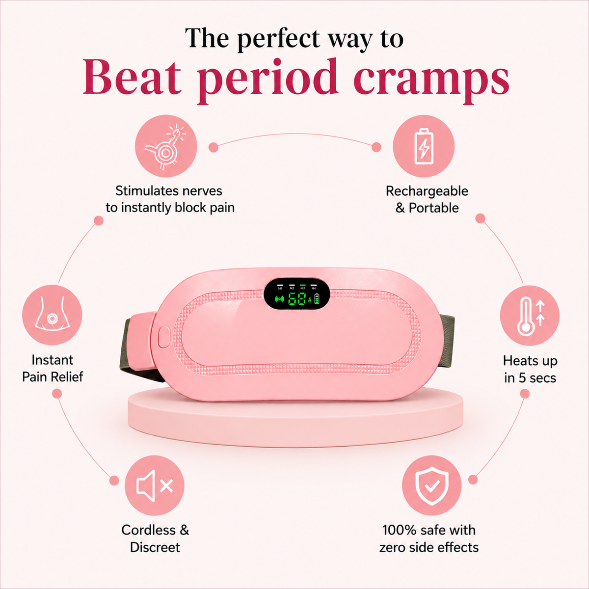 Period Relief Belt
