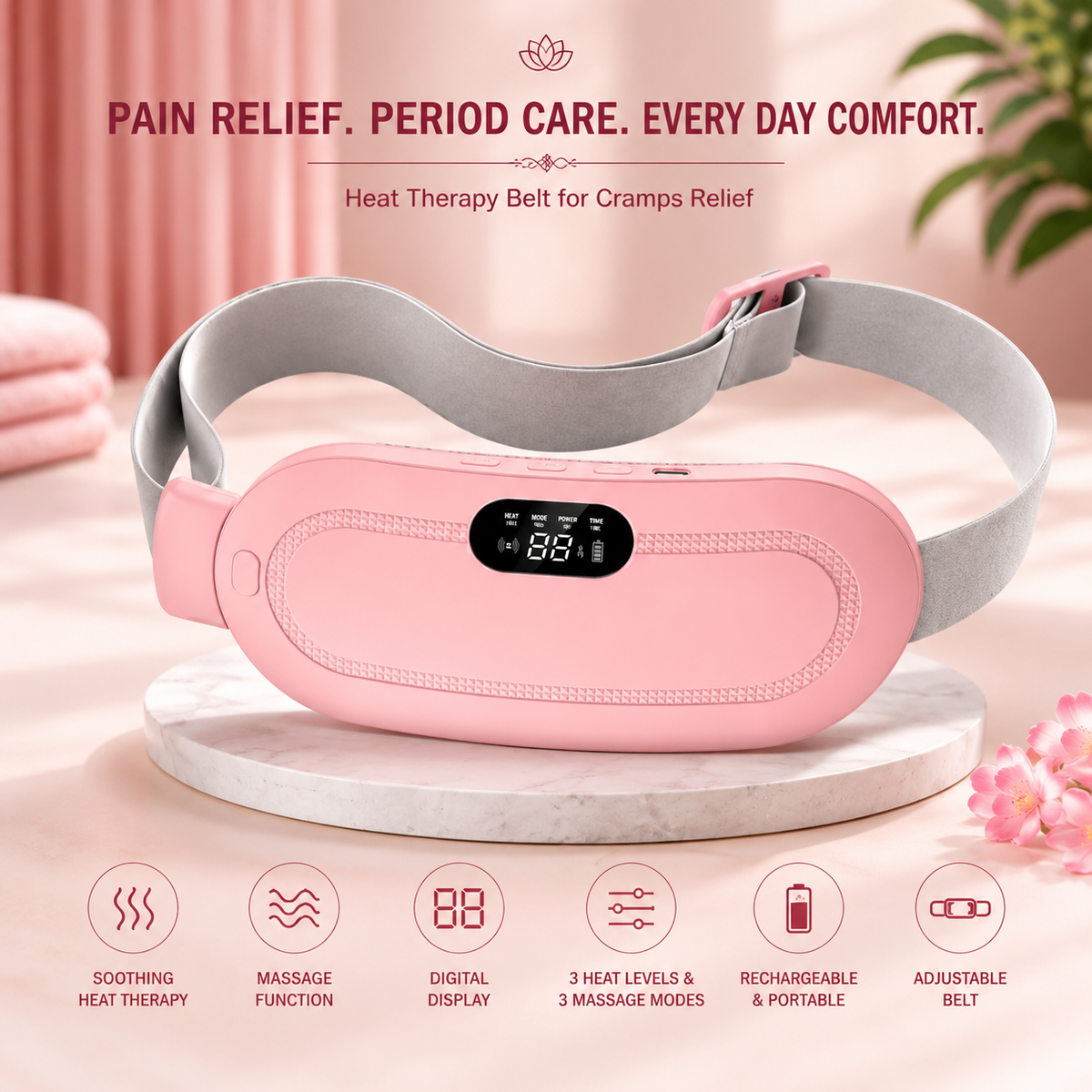 Period Relief Belt